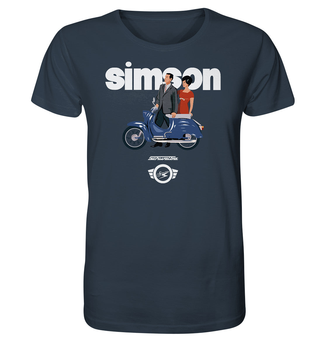 ORGANIC BIO SHIRT UNISEX • SIMSON SCHWALBE - ORIGINAL WERBUNG 1964