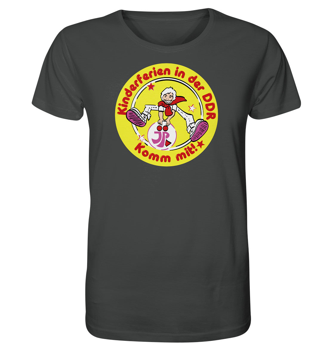 ORGANIC BIO SHIRT UNISEX •  JP - KINDERFERIEN IN DER DDR