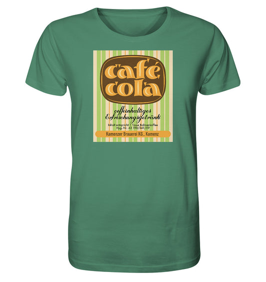 ORGANIC BIO SHIRT UNISEX • CAFÉ COLA - KAMENZ