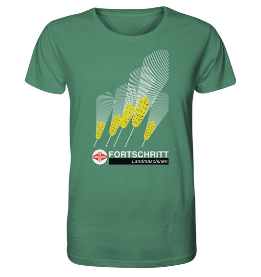 ORGANIC BIO SHIRT UNISEX • FORTSCHRITT LANDMASCHINEN - PLAKATMOTIV