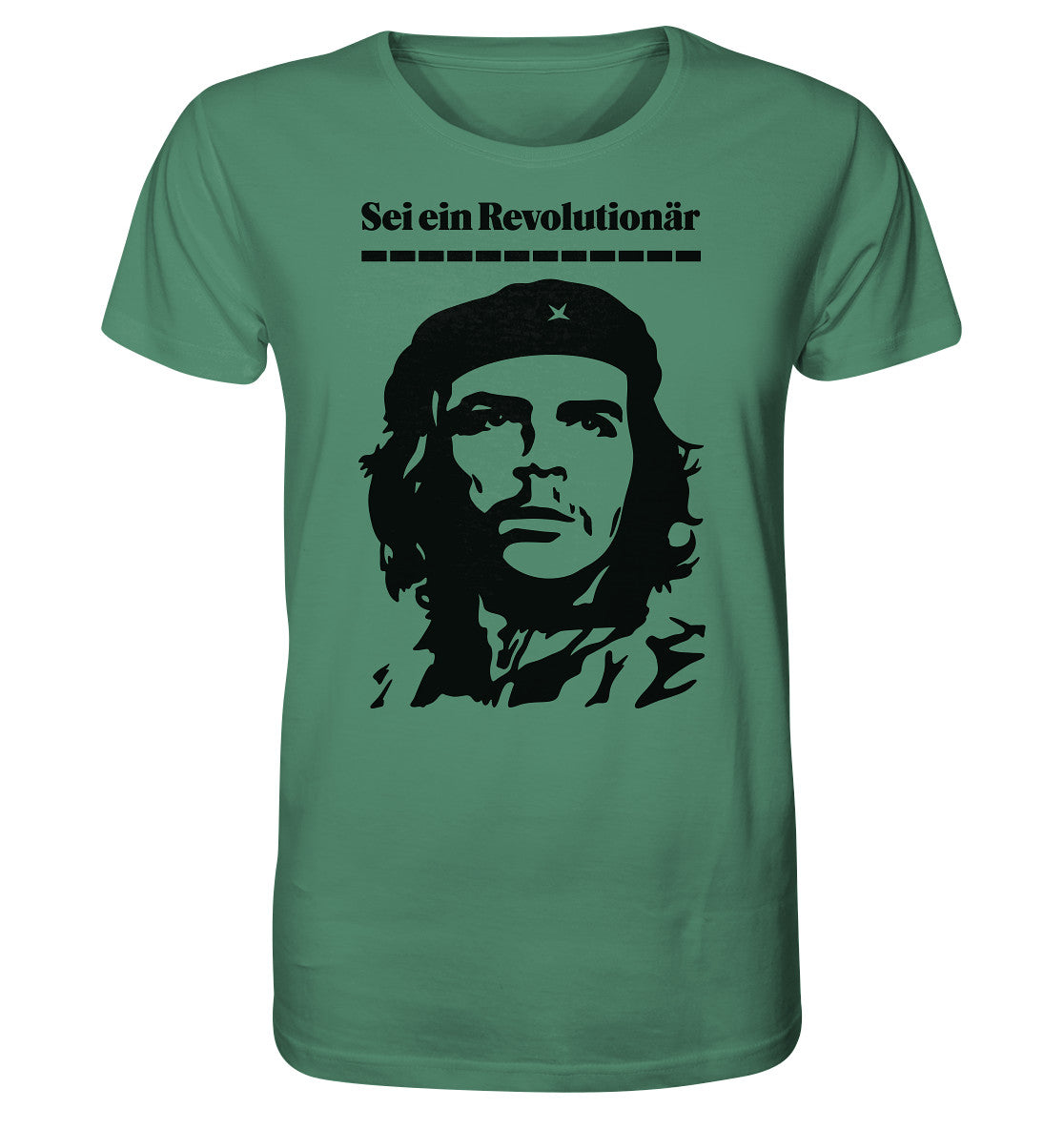 ORGANIC BIO SHIRT UNISEX • SEI EIN REVOLUTIONÄR - CHE GUEVARA (DDR ORIGINAL-PLAKAT)
