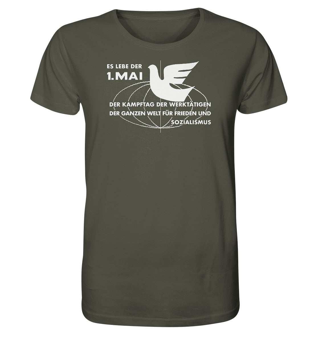 ORGANIC BIO SHIRT UNISEX • ES LEBE DER ERSTE MAI