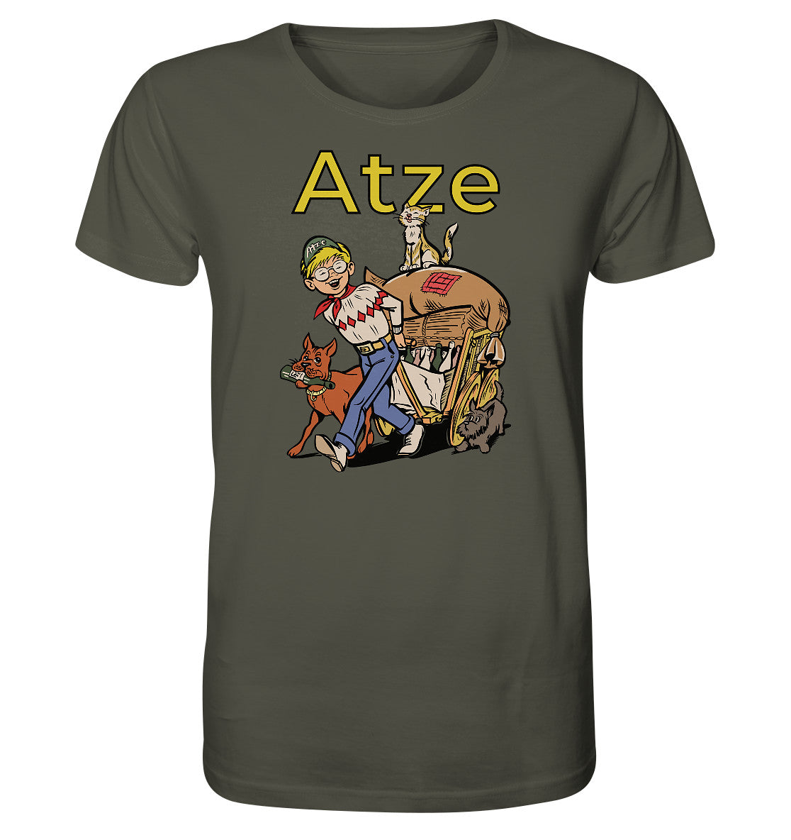 ORGANIC BIO SHIRT UNISEX • ATZE - TITEL ALTSTOFFE