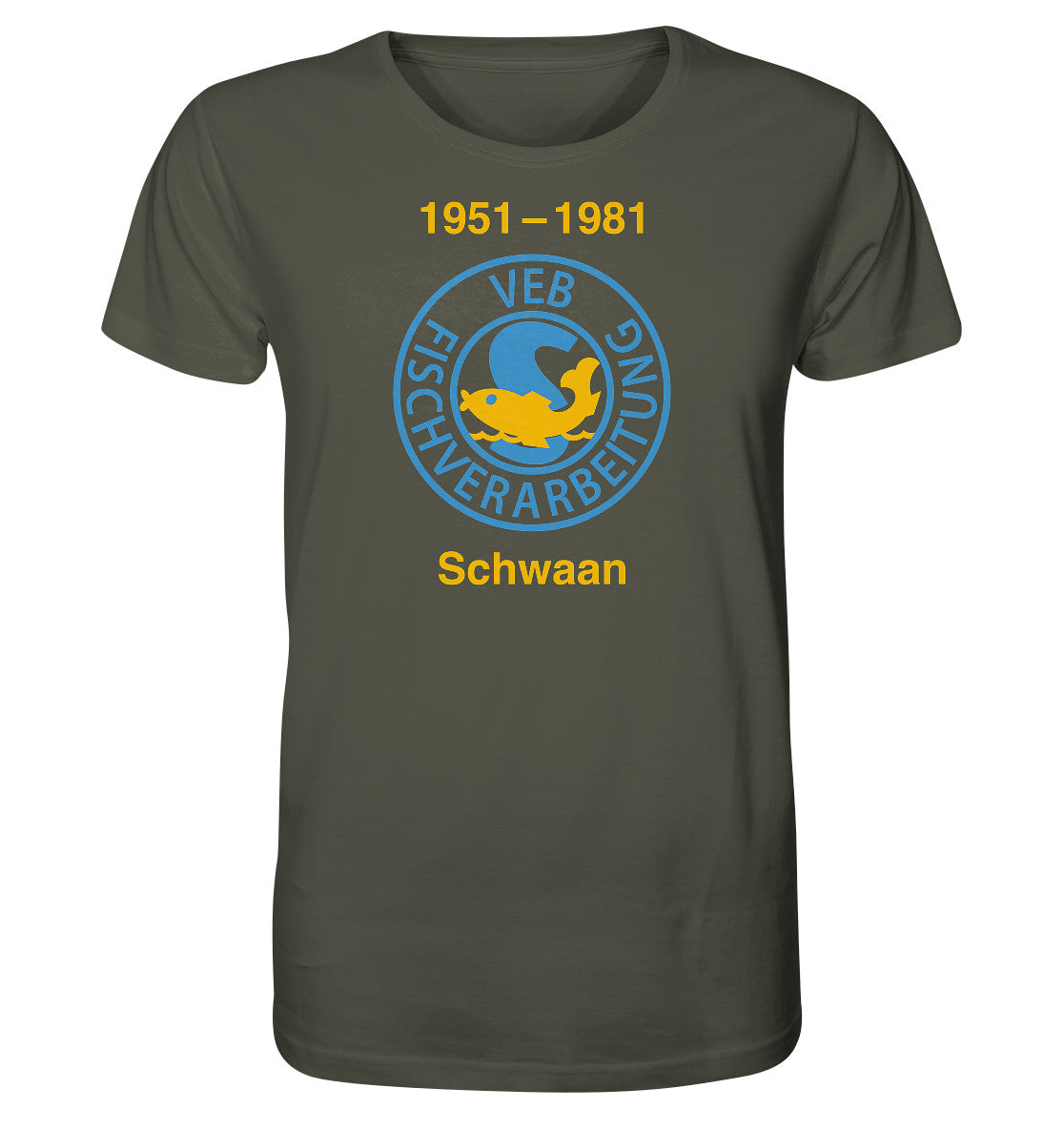 ORGANIC BIO SHIRT UNISEX • VEB FISCHVERARBEITUNG SCHWAAN