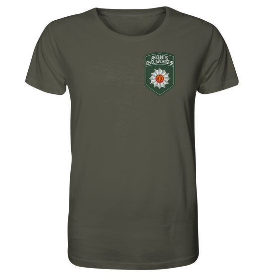 ORGANIC BIO SHIRT UNISEX • ABV - BRUST BADGE