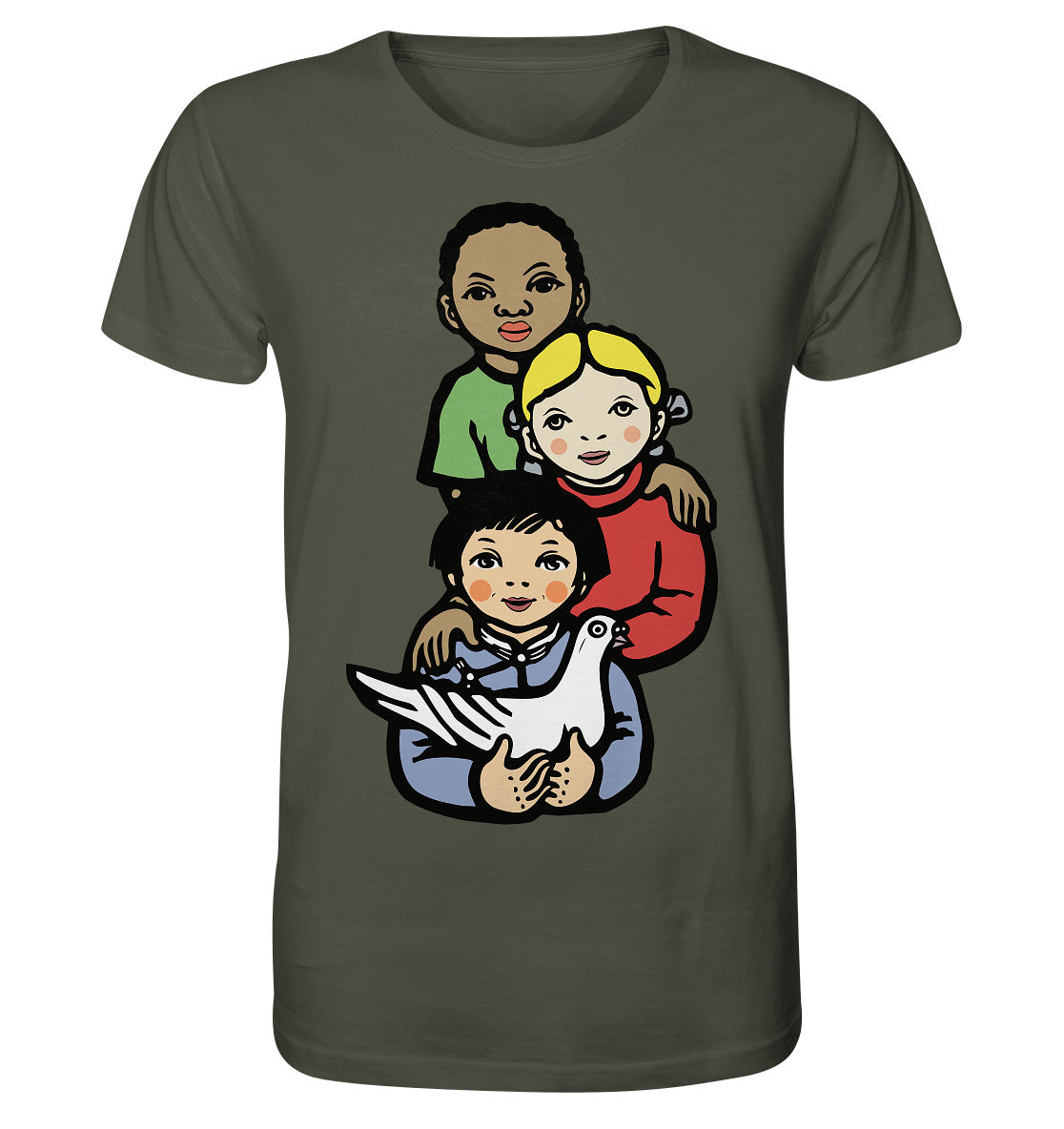 ORGANIC BIO SHIRT UNISEX • WELTFRIEDEN - WORLD PEACE, LI BING-FAN 1967