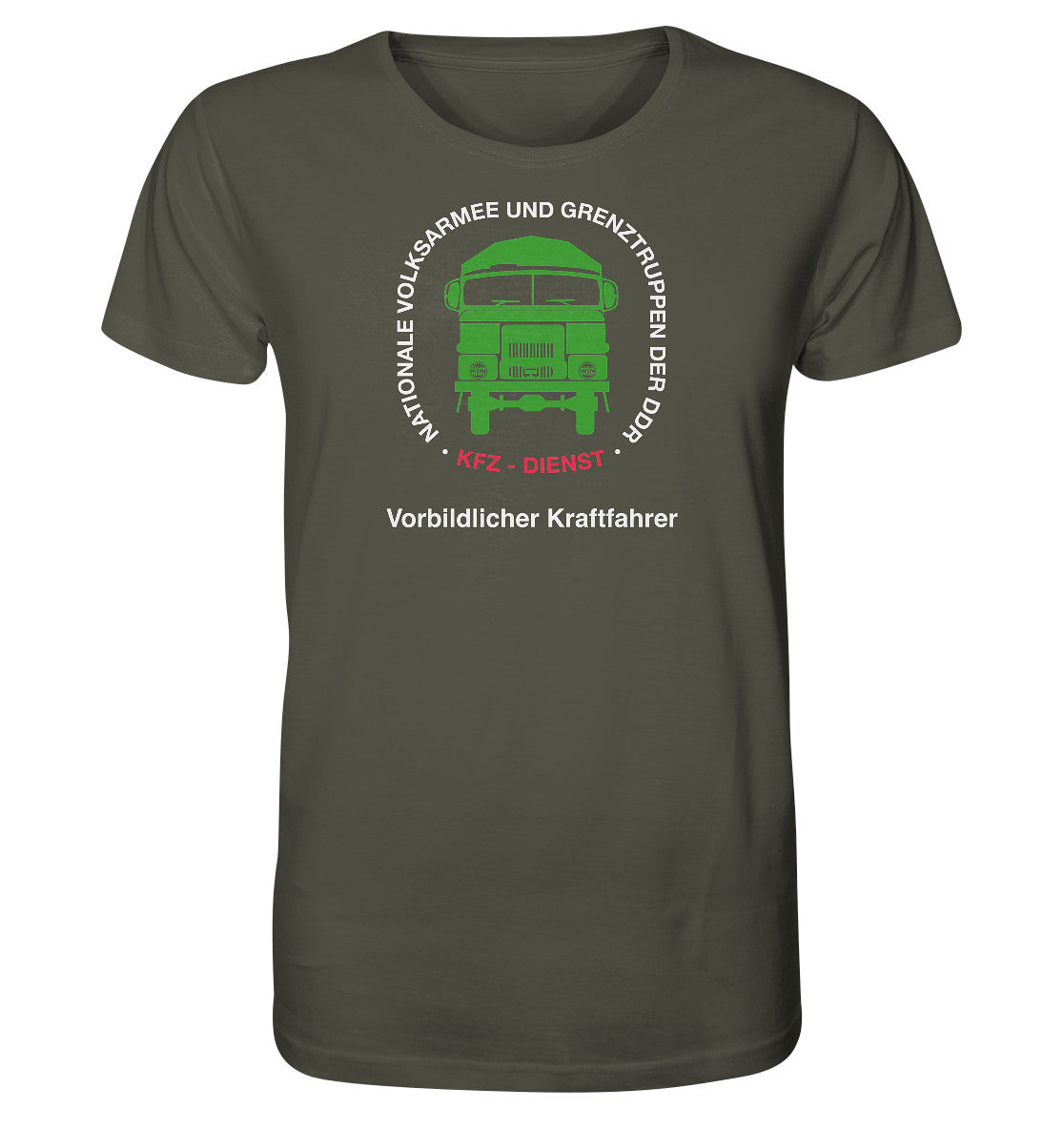 ORGANIC BIO SHIRT UNISEX • NVA - VORBILDLICHER KRAFTFAHRER