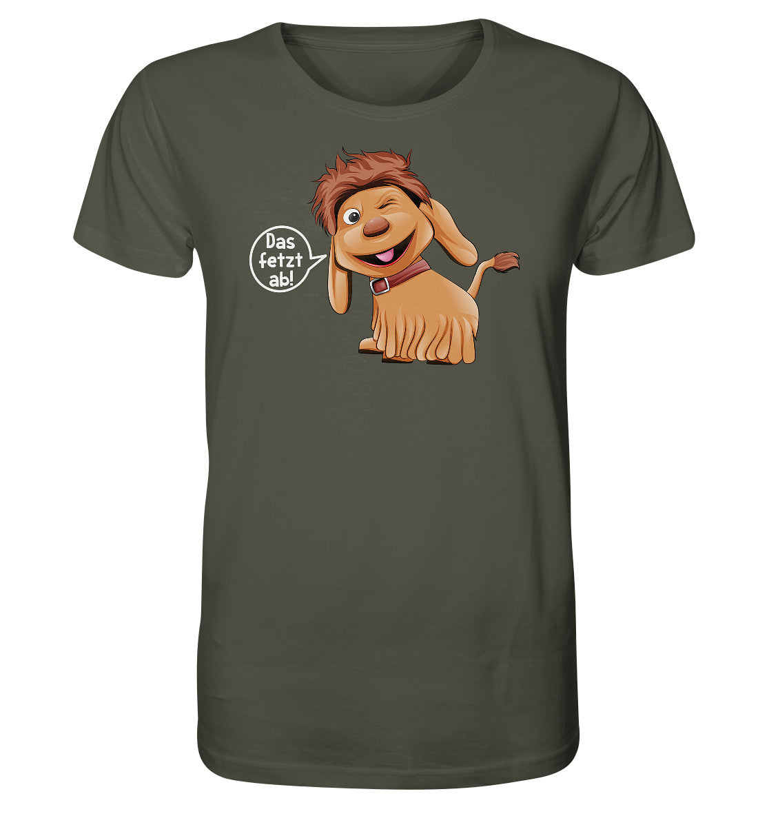 ORGANIC BIO SHIRT UNISEX • UNSER SANDMÄNNCHEN - MOPPI - DAS FETZT AB!