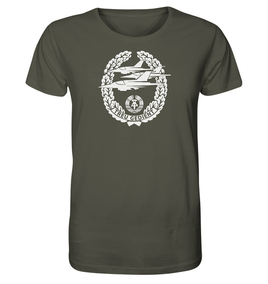 ORGANIC BIO SHIRT UNISEX • NVA-ORDEN - TREU GEDIENT - LUFTSTREITKRÄFTE