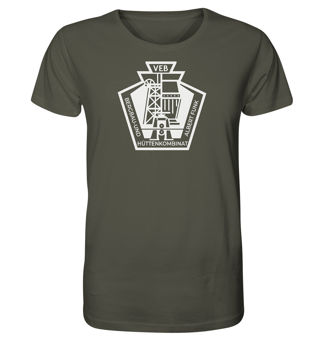 ORGANIC BIO SHIRT UNISEX • BERGBAU- UND HÜTTENKOMBINAT FREIBERG