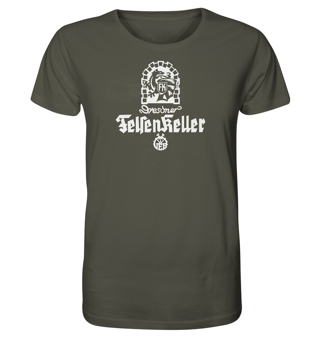 ORGANIC BIO SHIRT UNISEX • VEB DRESDNER FELSENKELLER