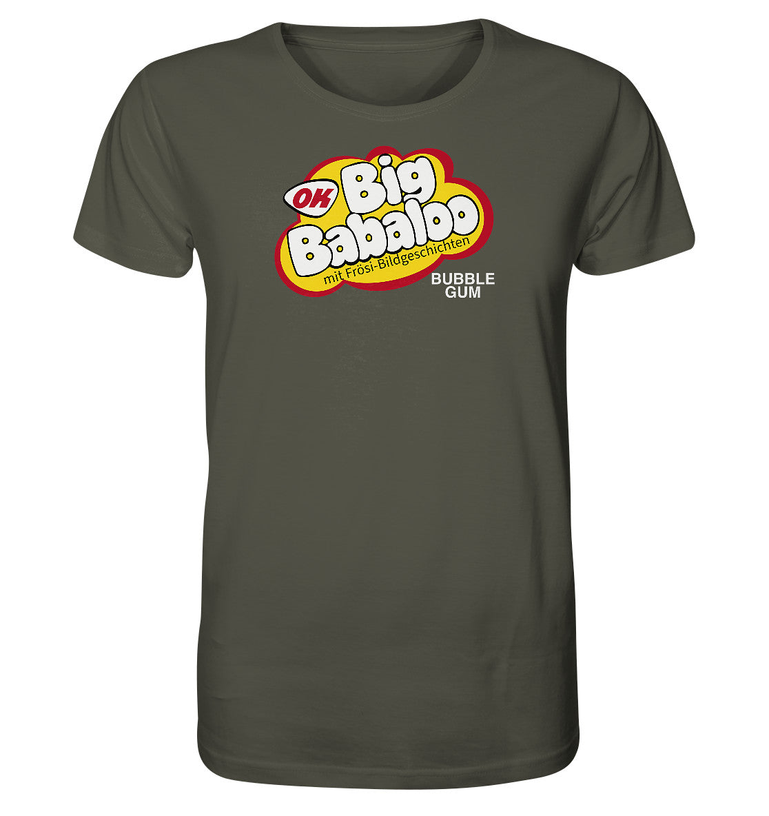 ORGANIC BIO SHIRT UNISEX • BIG BABALOO - FRÖSI-KAUGUMMI