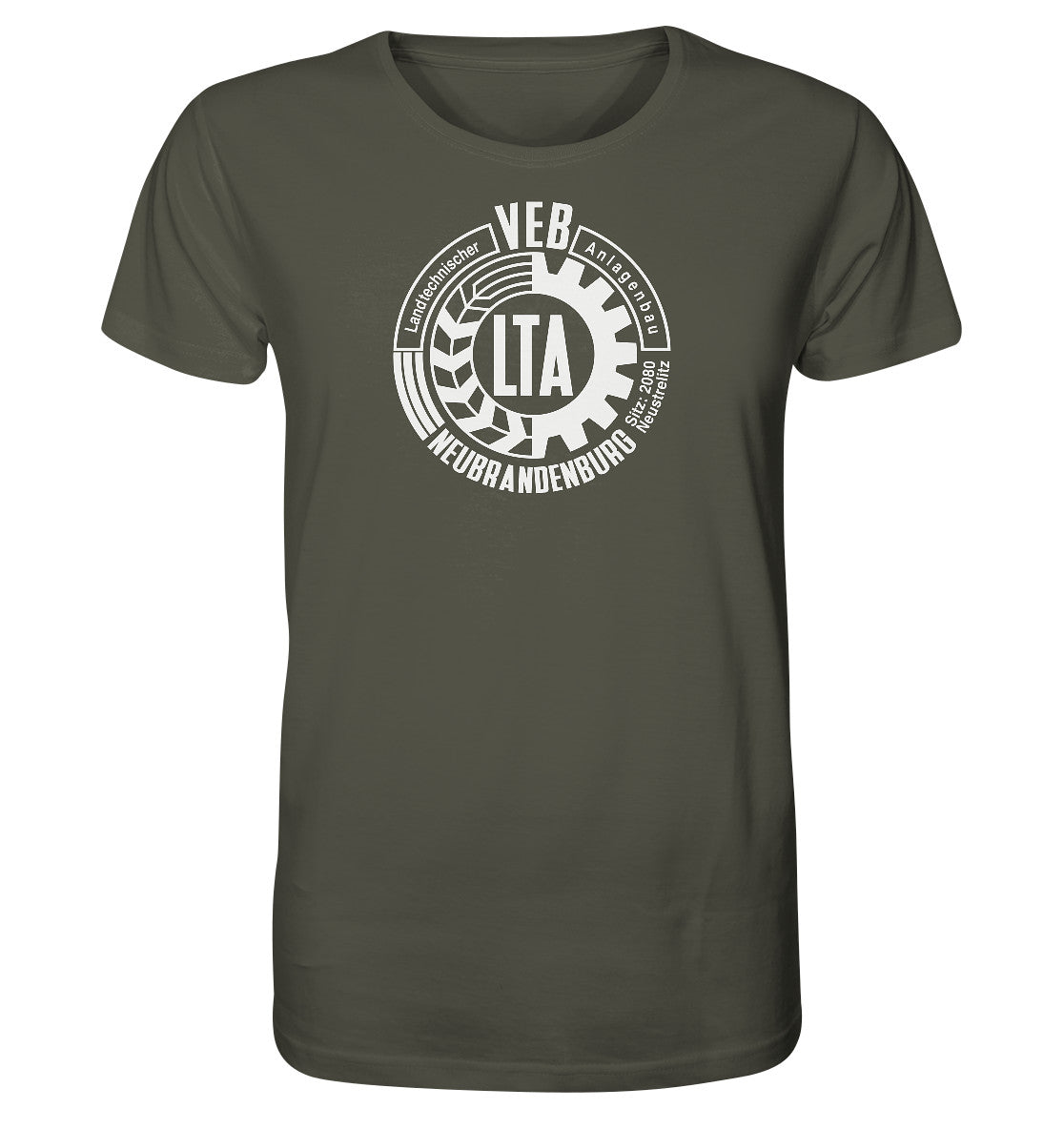 ORGANIC BIO SHIRT UNISEX • VEB LANDTECHNISCHER ANLAGENBAU NEUBRANDENBURG