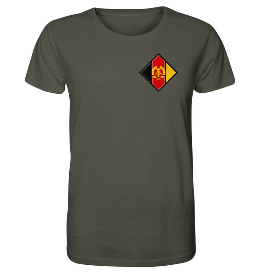 ORGANIC BIO SHIRT UNISEX • NVA LUFSTSTREITKRÄFTE - BRUST BADGE