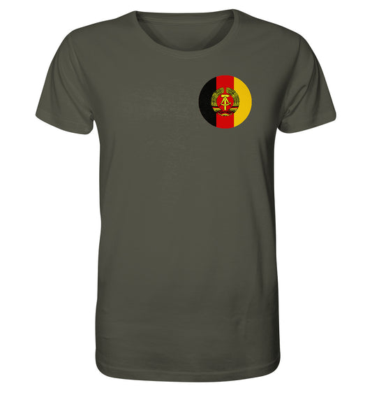 ORGANIC BIO SHIRT UNISEX • NVA - BRUST BADGE