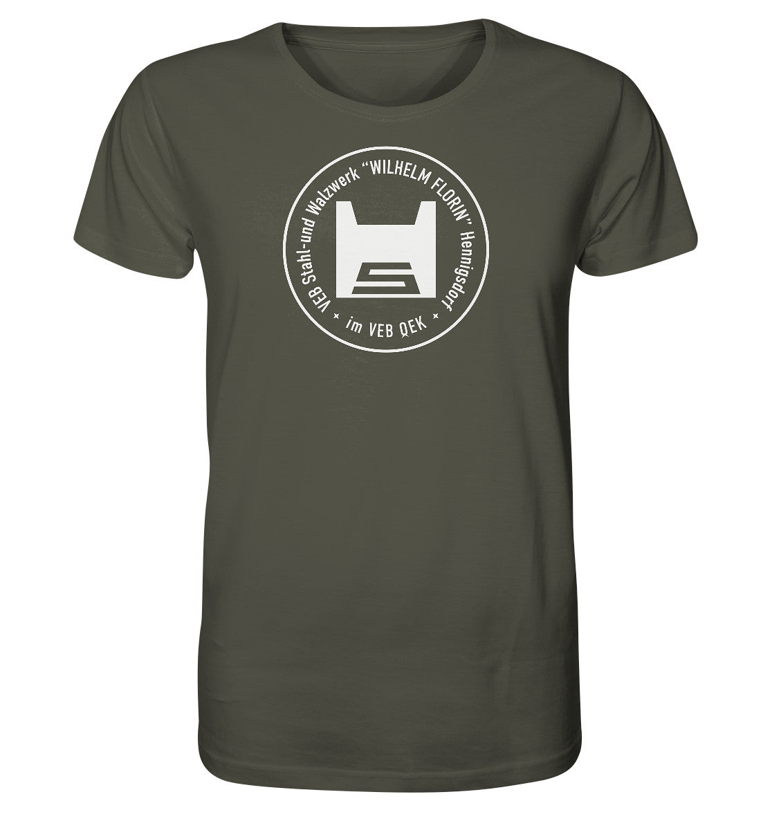 ORGANIC BIO SHIRT UNISEX • VEB STAHL- UND WALZWERK HENNIGSDORF