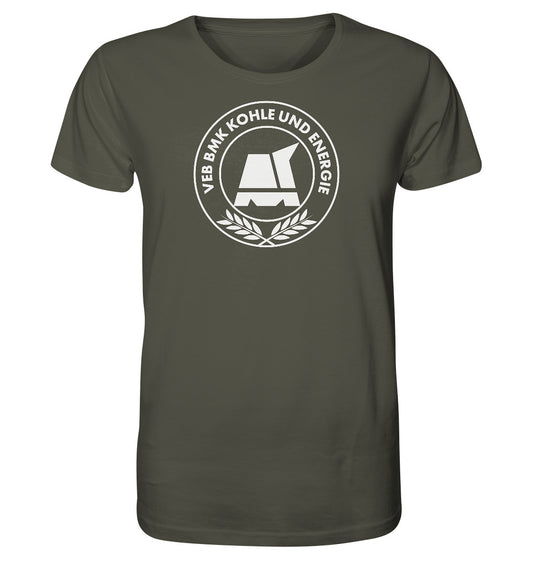 ORGANIC BIO SHIRT UNISEX • BMK BAU- UND MONTAGEKOMBINAT KOHLE UND ENERGIE