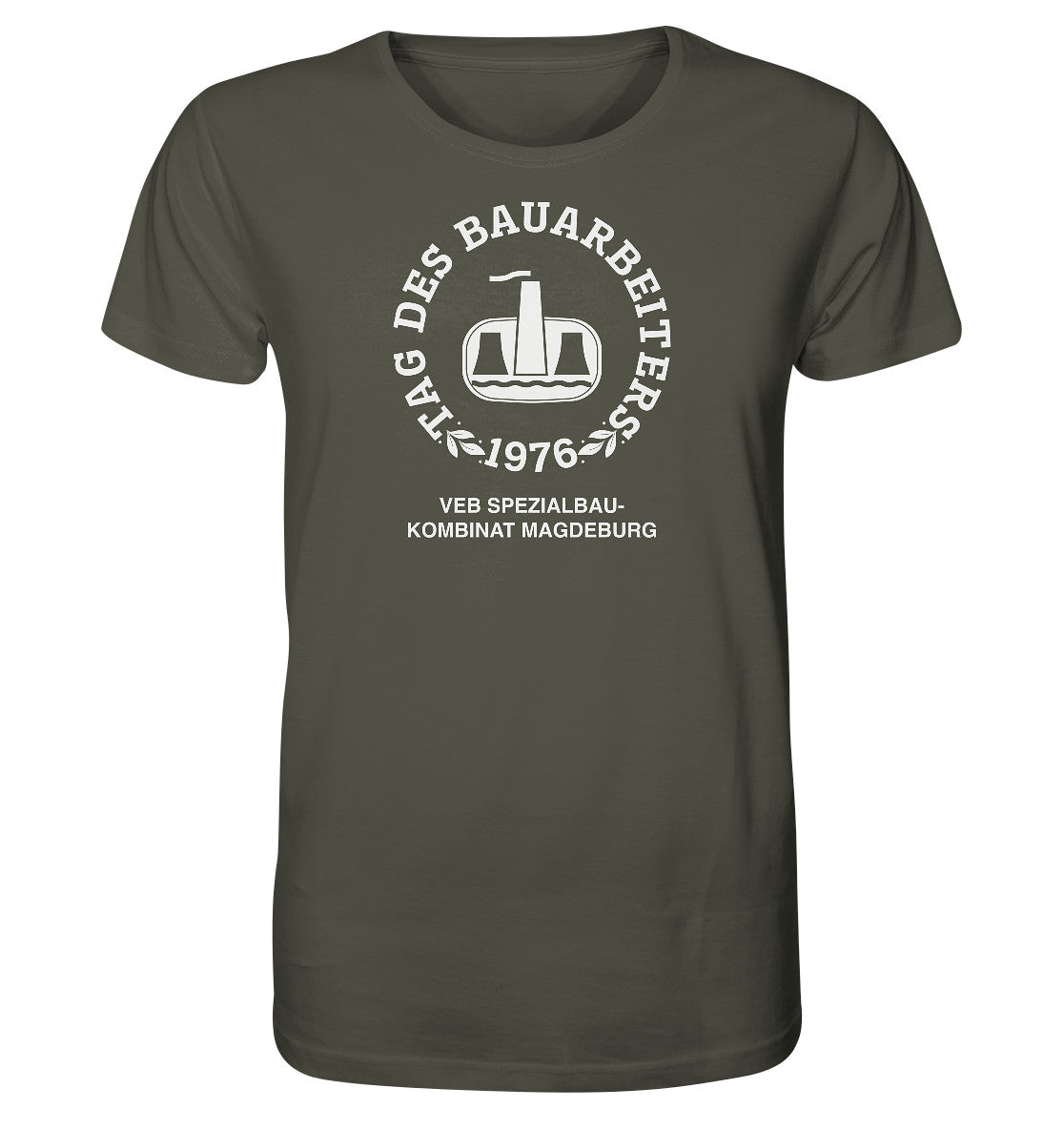 ORGANIC BIO SHIRT UNISEX • VEB SPEZIALBAUKOMBINAT MAGDEBURG