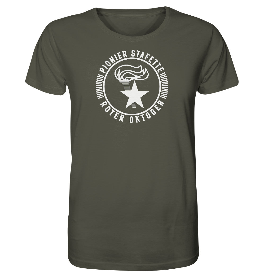 ORGANIC BIO SHIRT UNISEX • PIONIER-STAFETTE ROTER OKTOBER
