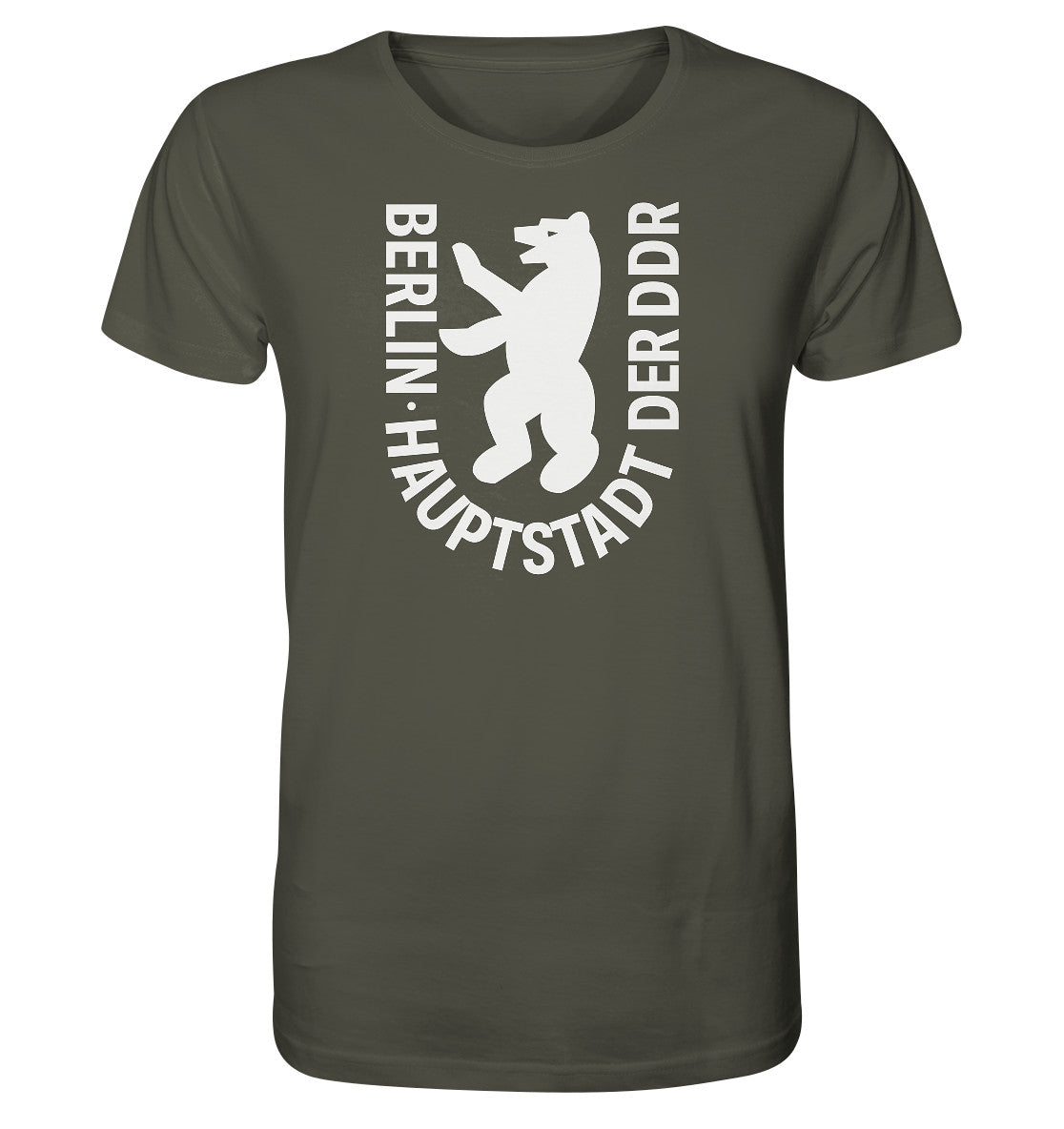 ORGANIC BIO SHIRT UNISEX • BERLIN - HAUPTSTADT DER DDR