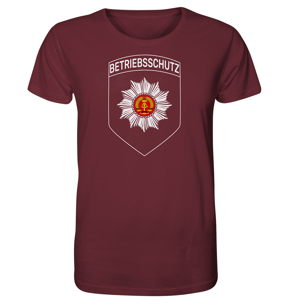 ORGANIC BIO SHIRT UNISEX • BETRIEBSSCHUTZ BADGE