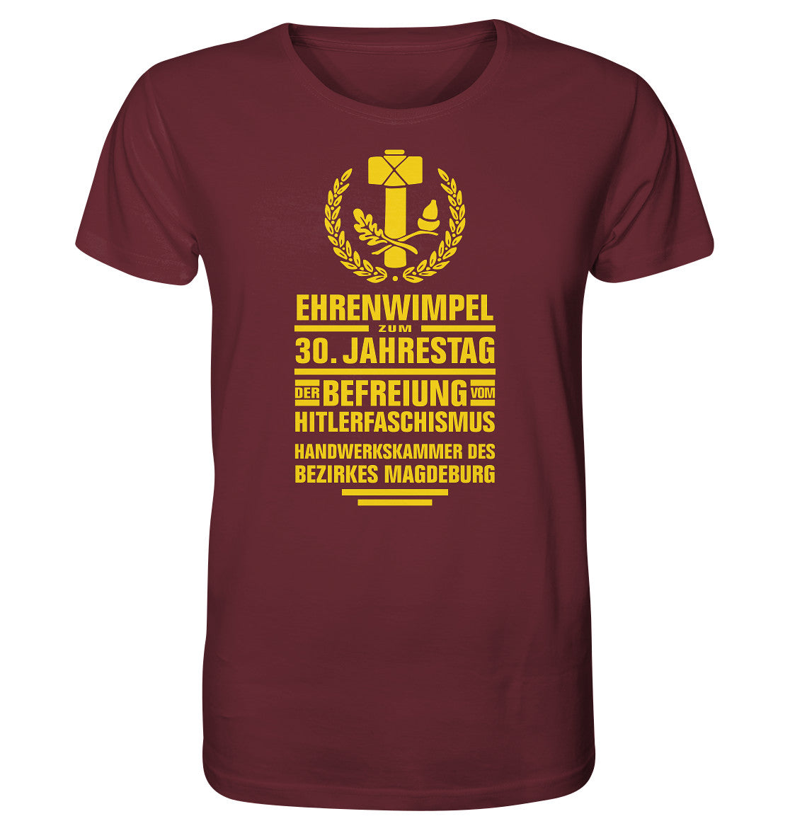 ORGANIC BIO SHIRT UNISEX • EHRENWIMPEL HANDWERKSKAMMER MAGDEBURG