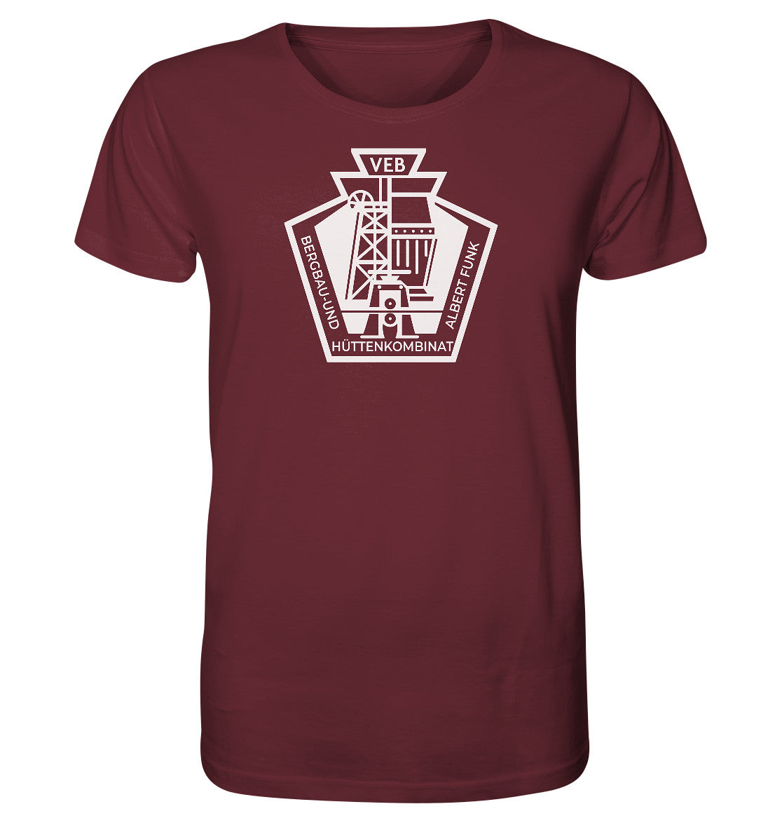 ORGANIC BIO SHIRT UNISEX • BERGBAU- UND HÜTTENKOMBINAT FREIBERG