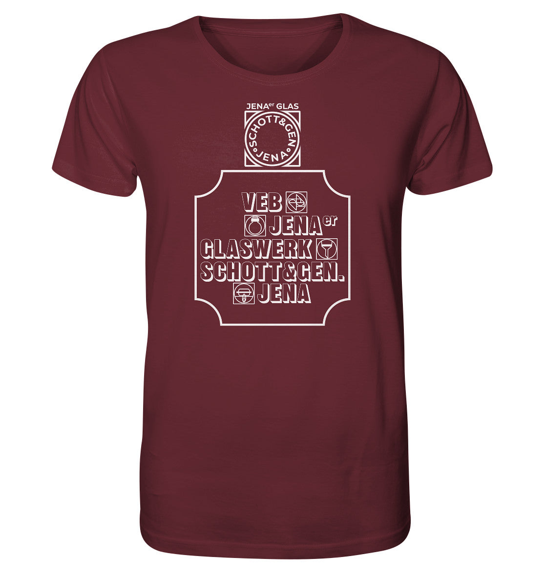 ORGANIC BIO SHIRT UNISEX • VEB JENAER GLASWERK