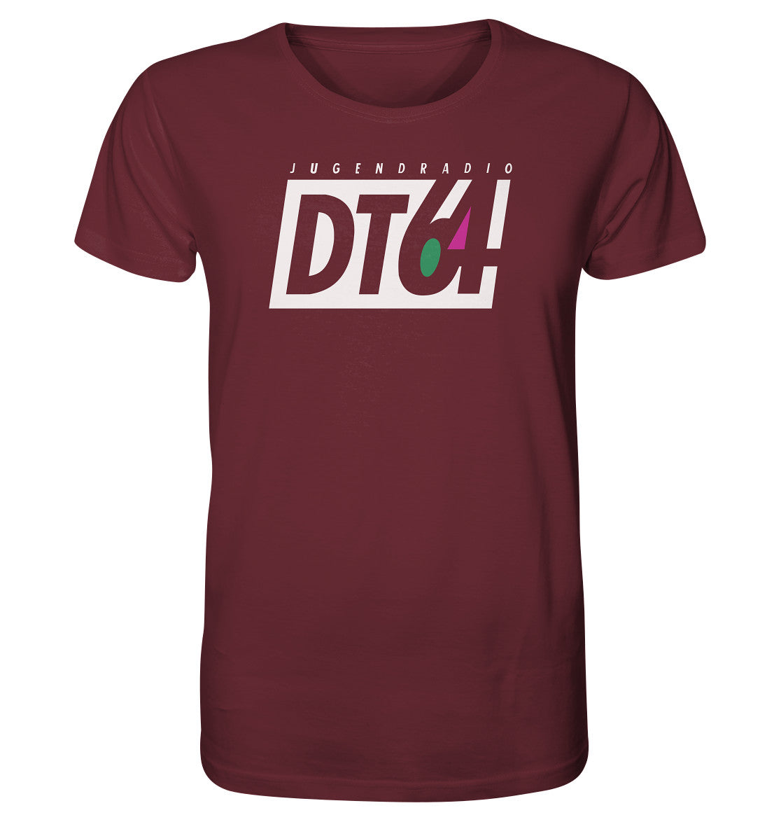 ORGANIC BIO SHIRT UNISEX • DT64 JUGENDRADIO - DUNKEL