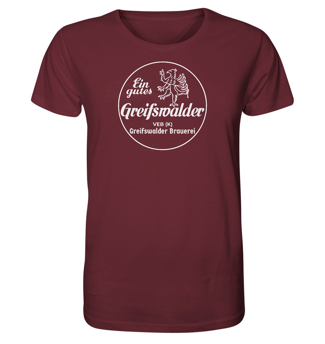 ORGANIC BIO SHIRT UNISEX • VEB GREIFSWALDER BRAUEREI
