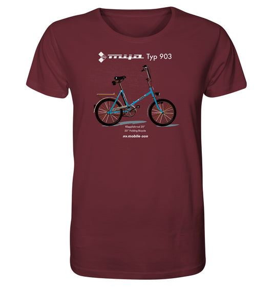 ORGANIC BIO SHIRT UNISEX • MIFA KLAPPRAD TYP 903 - ORIGINAL WERBUNG