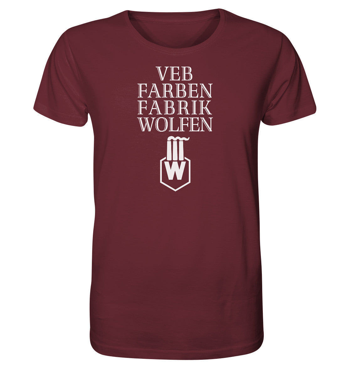 ORGANIC BIO SHIRT UNISEX • VEB FARBENFABRIK WOLFEN