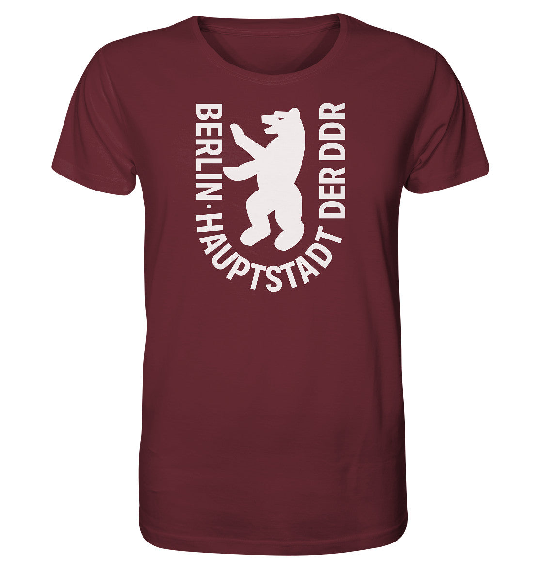 ORGANIC BIO SHIRT UNISEX • BERLIN - HAUPTSTADT DER DDR