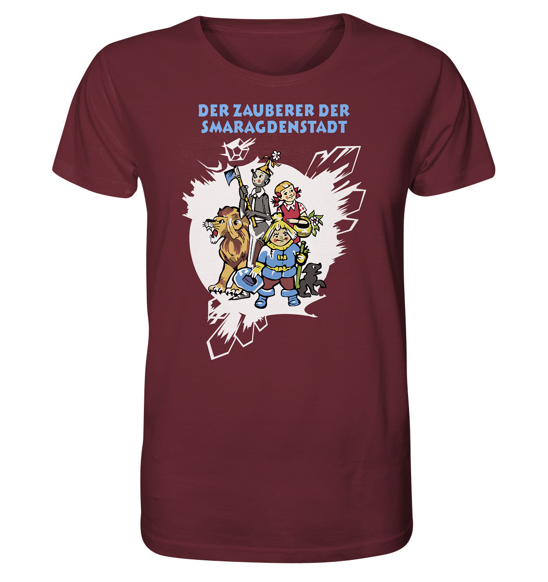 ORGANIC BIO SHIRT UNISEX • WOLKOW - DER ZAUBERER DER SMARAGDENSTADT