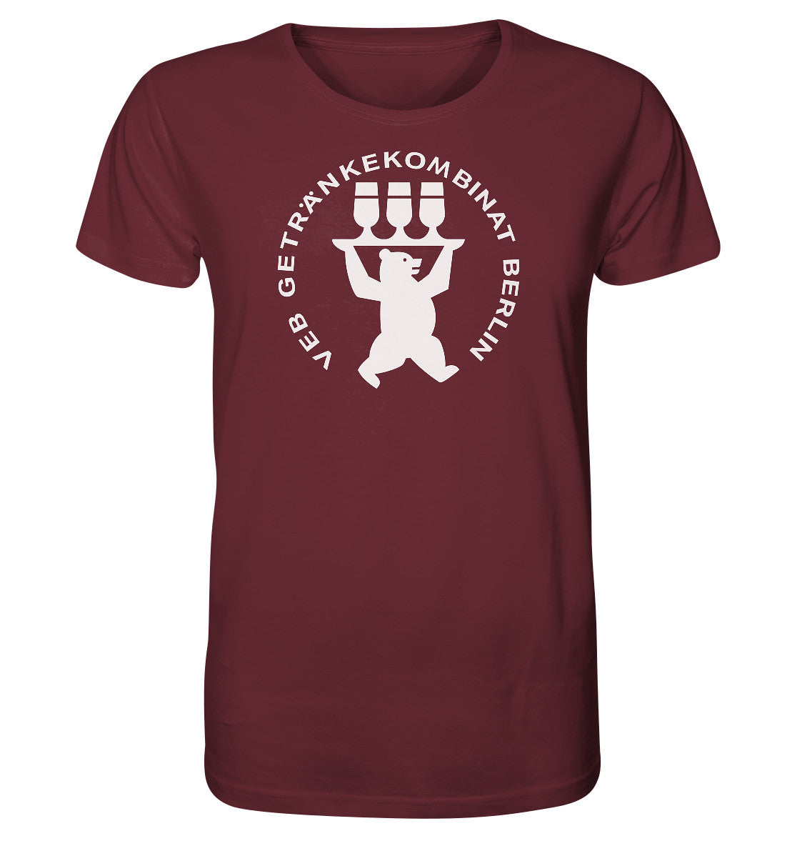 ORGANIC BIO SHIRT UNISEX • VEB GETRÄNKEKOMBINAT BERLIN