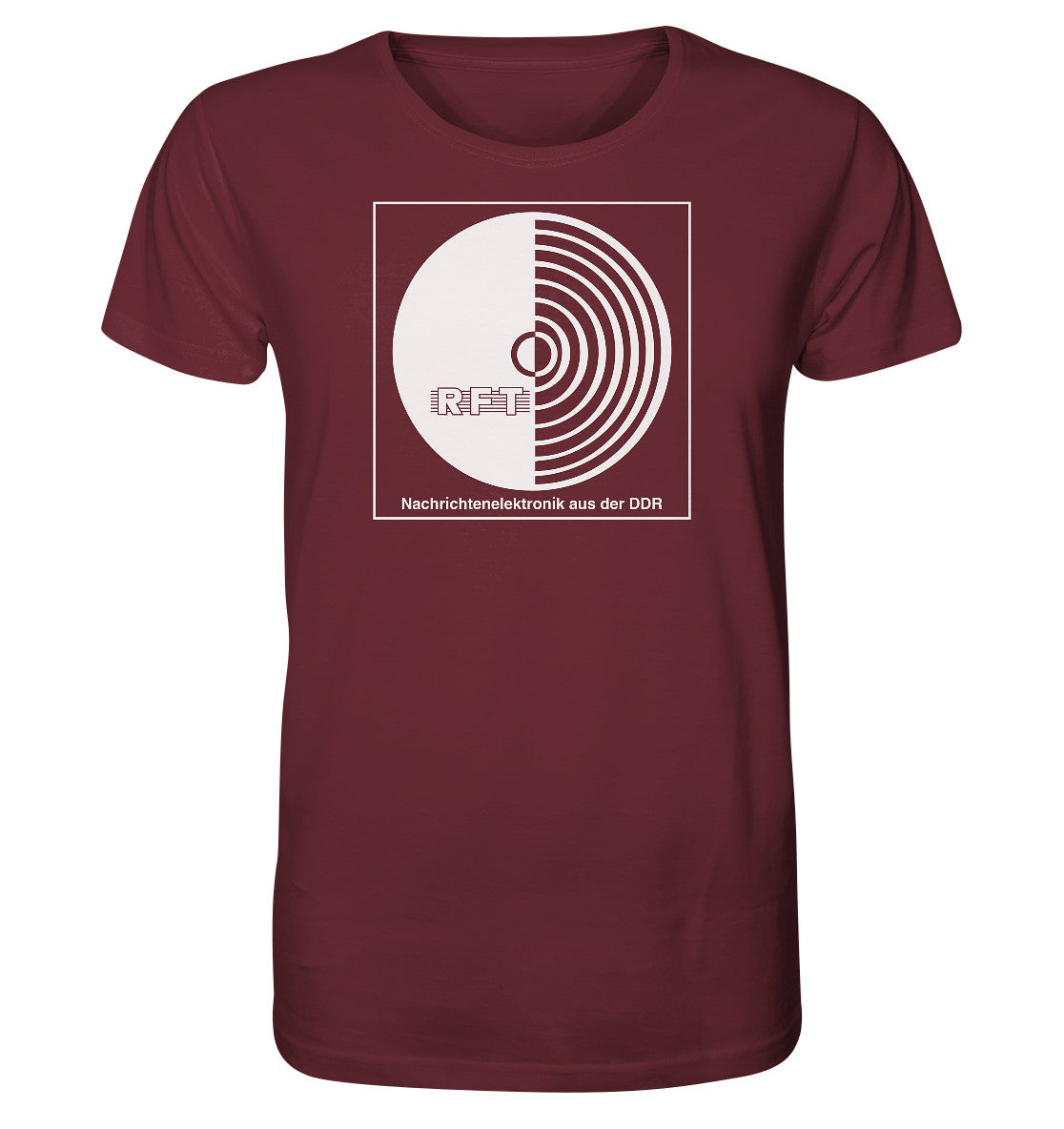 ORGANIC BIO SHIRT UNISEX • RFT NACHRICHTENELEKTRONIK AUS DER DDR
