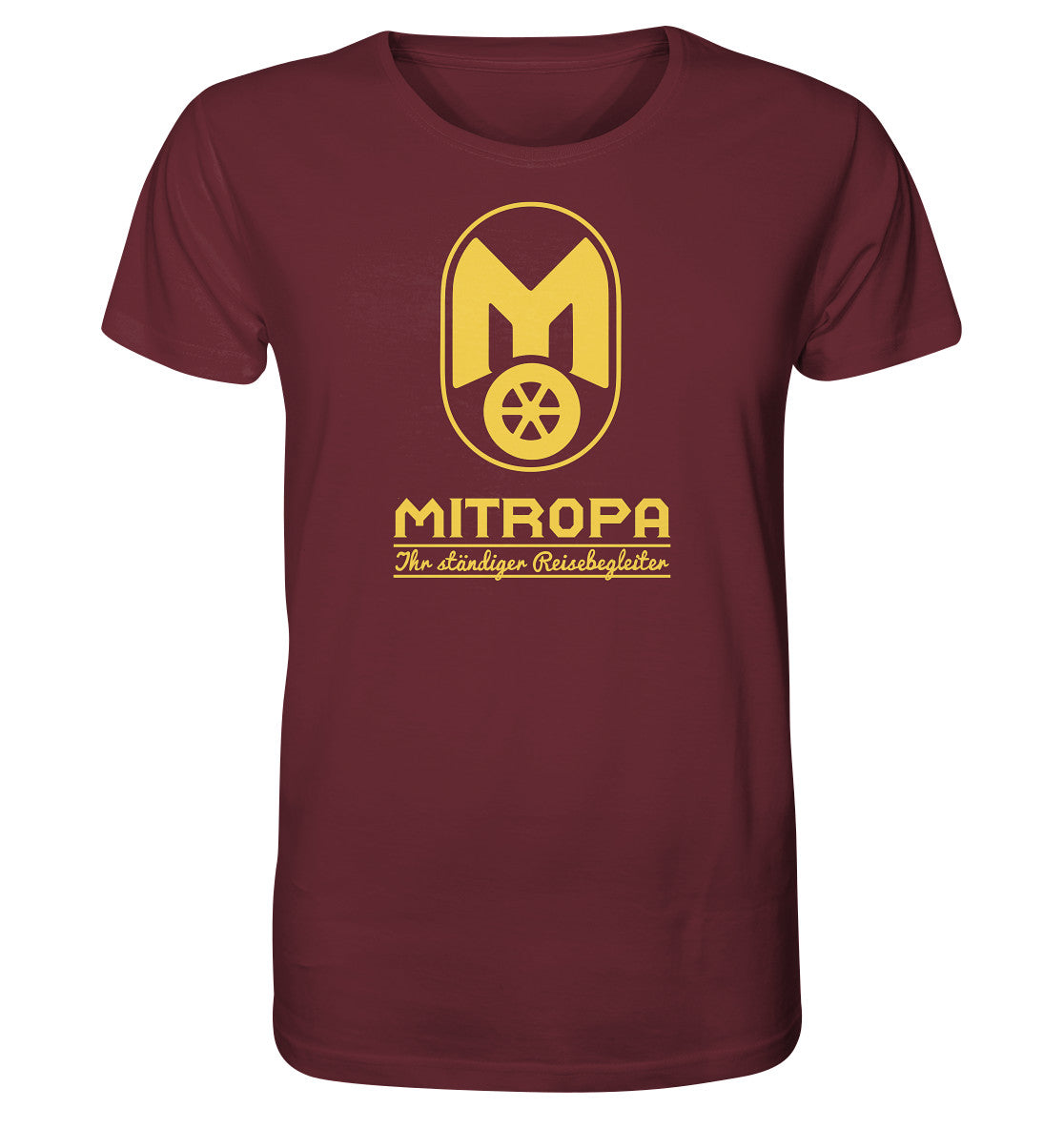 ORGANIC BIO SHIRT UNISEX • MITROPA REISEBEGLEITER