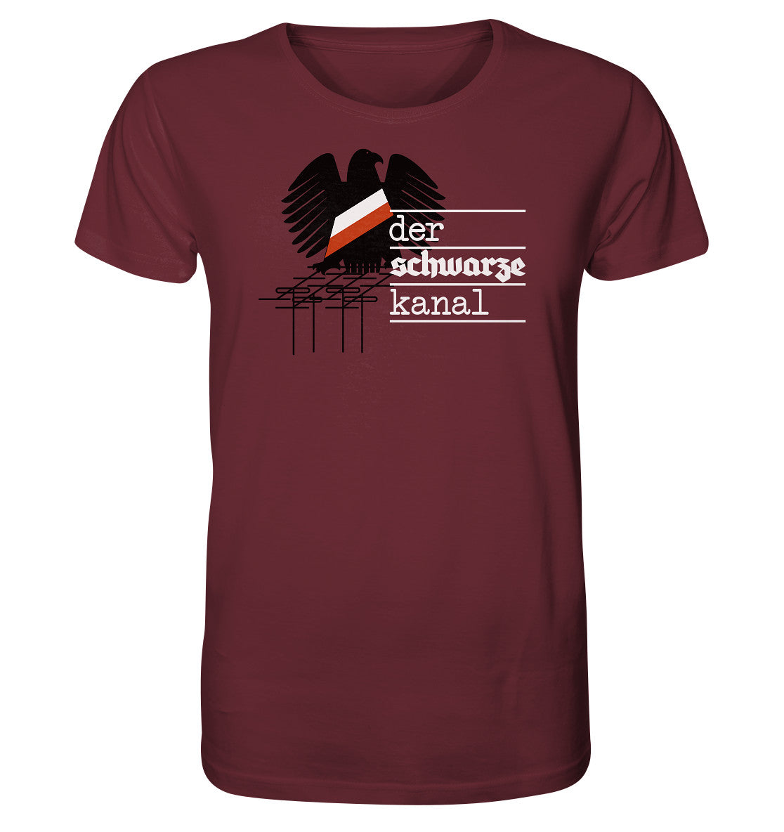 ORGANIC BIO SHIRT UNISEX • DER SCHWARZE KANAL