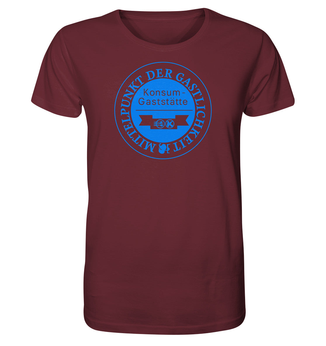 ORGANIC BIO SHIRT UNISEX • KONSUM-GASTSTÄTTE