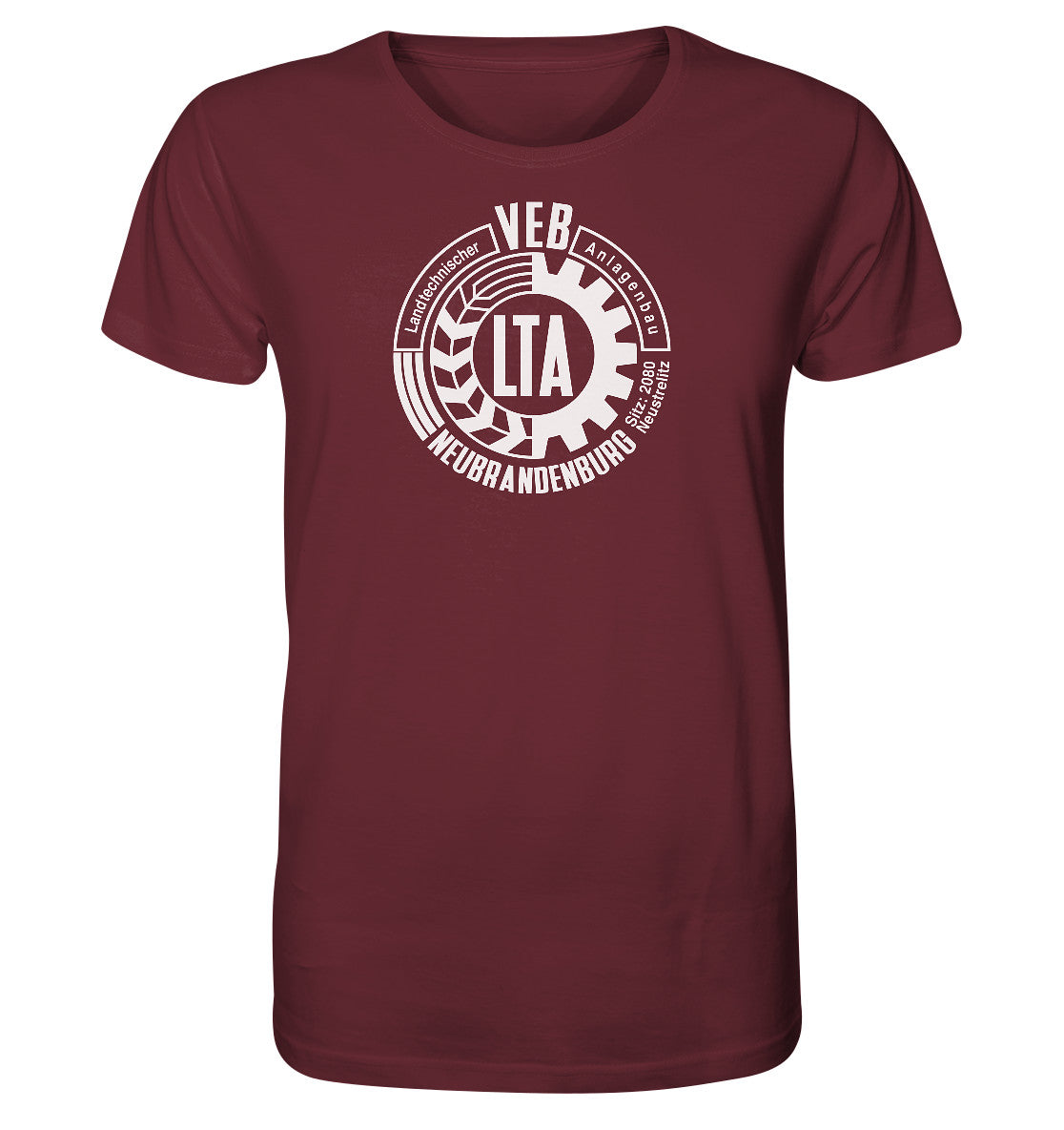 ORGANIC BIO SHIRT UNISEX • VEB LANDTECHNISCHER ANLAGENBAU NEUBRANDENBURG