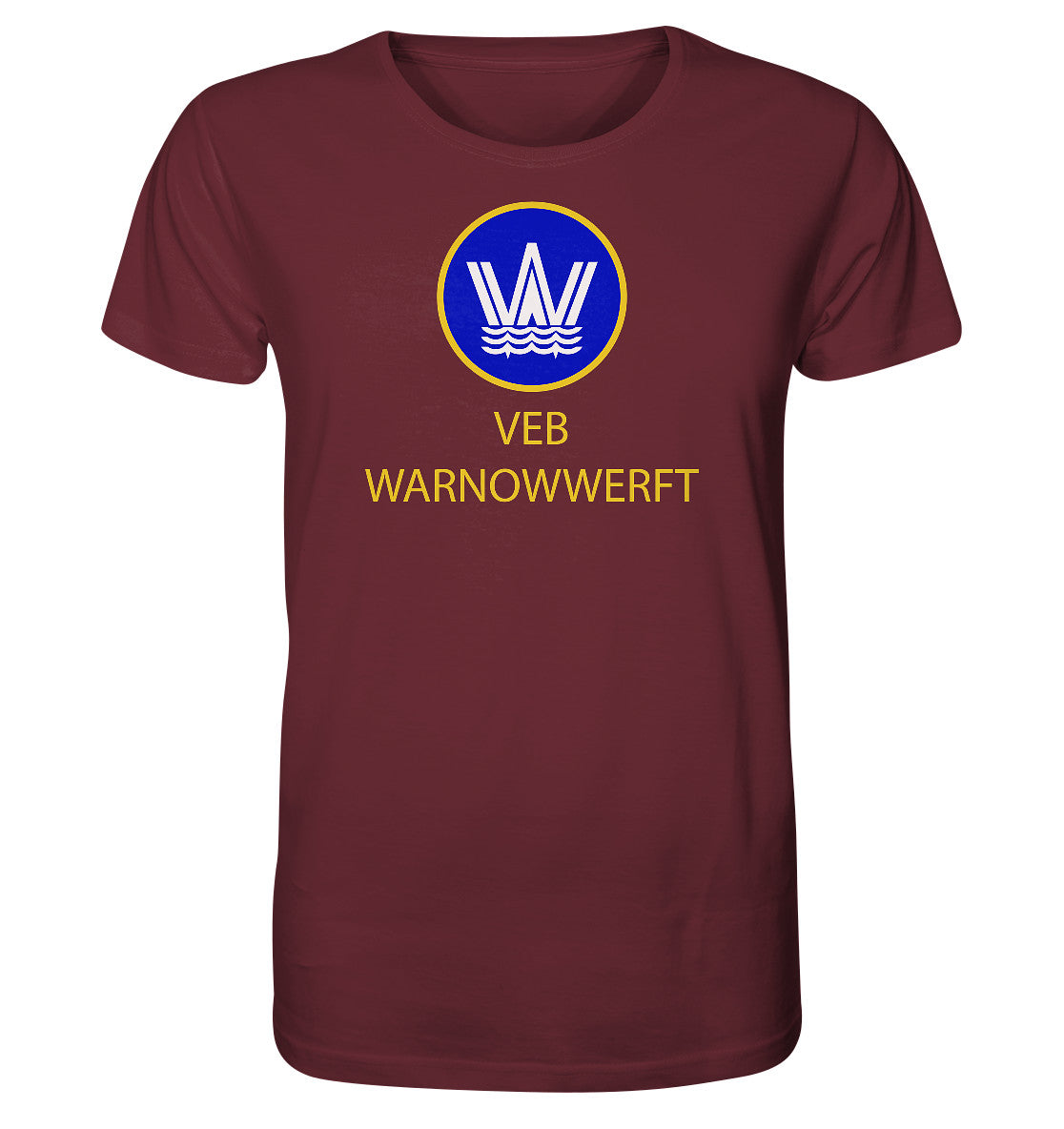 ORGANIC BIO SHIRT UNISEX • VEB WARNOWWERFT WARNEMÜNDE
