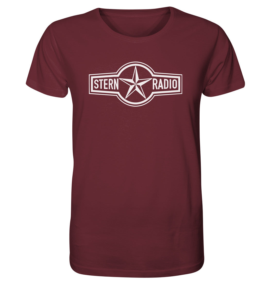 ORGANIC BIO SHIRT UNISEX • STERNRADIO BADGE