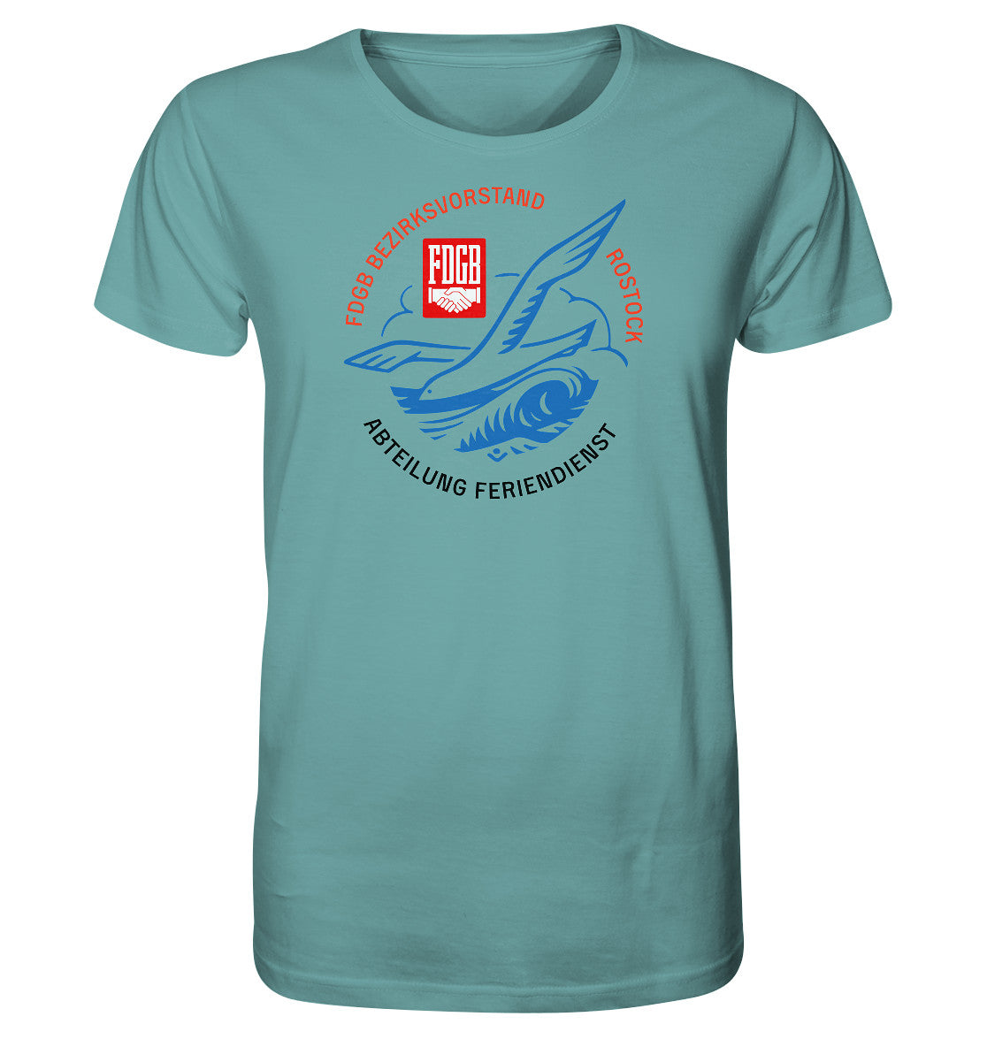 ORGANIC BIO SHIRT UNISEX • FDGB FERIENDIENST ROSTOCK