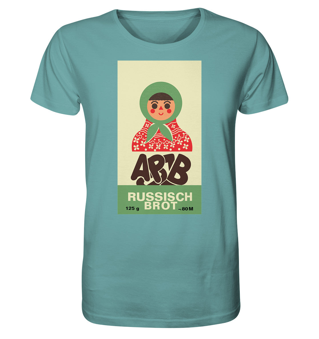 ORGANIC BIO SHIRT UNISEX • RUSSISCH BROT