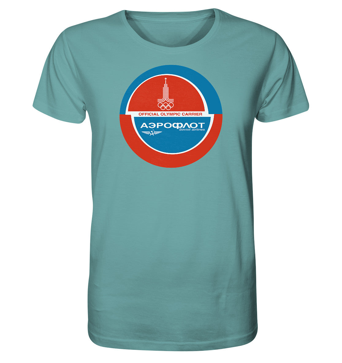 ORGANIC BIO SHIRT UNISEX • AEROFLOT SOVIET AIRLINES