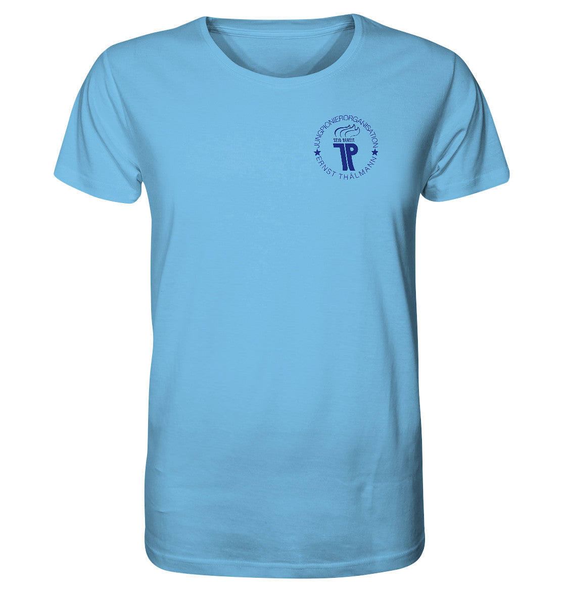 ORGANIC BIO SHIRT UNISEX • JUNGE PIONIERE - BRUST BADGE