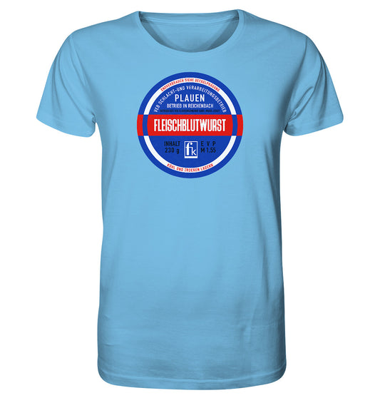 ORGANIC BIO SHIRT UNISEX • FLEISCHBLUTWURST KONSERVE - PLAUEN