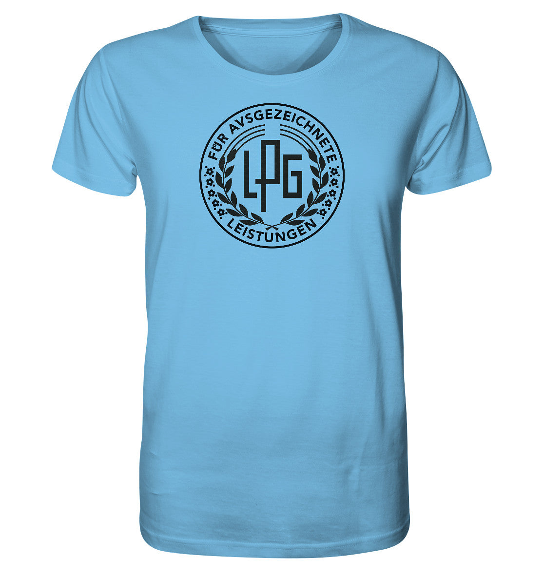 ORGANIC BIO SHIRT UNISEX • LPG - ORDEN FÜR AUSGEZEICHNETE LEISTUNGEN - hell