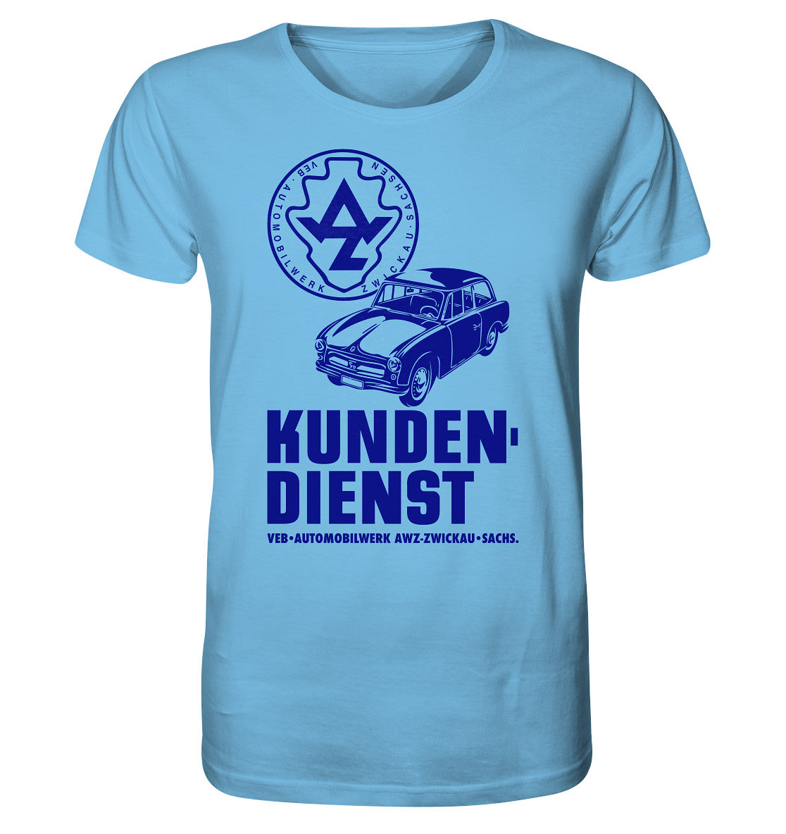 ORGANIC BIO SHIRT UNISEX • P70 KUNDENDIENST VEB AWZ ZWICKAU