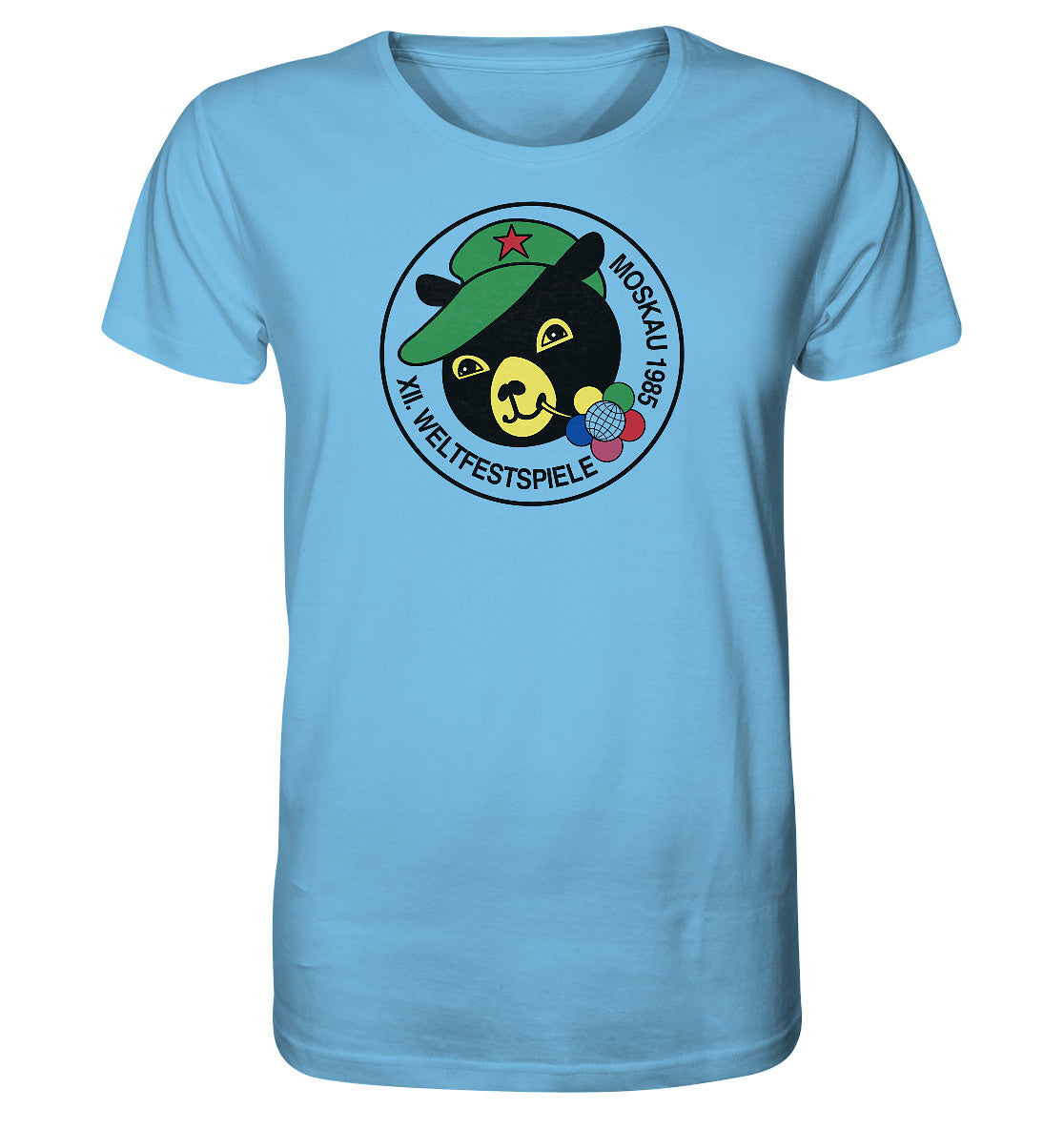 ORGANIC BIO SHIRT UNISEX • WELTFESTSPIELE, MOSKAU 1985